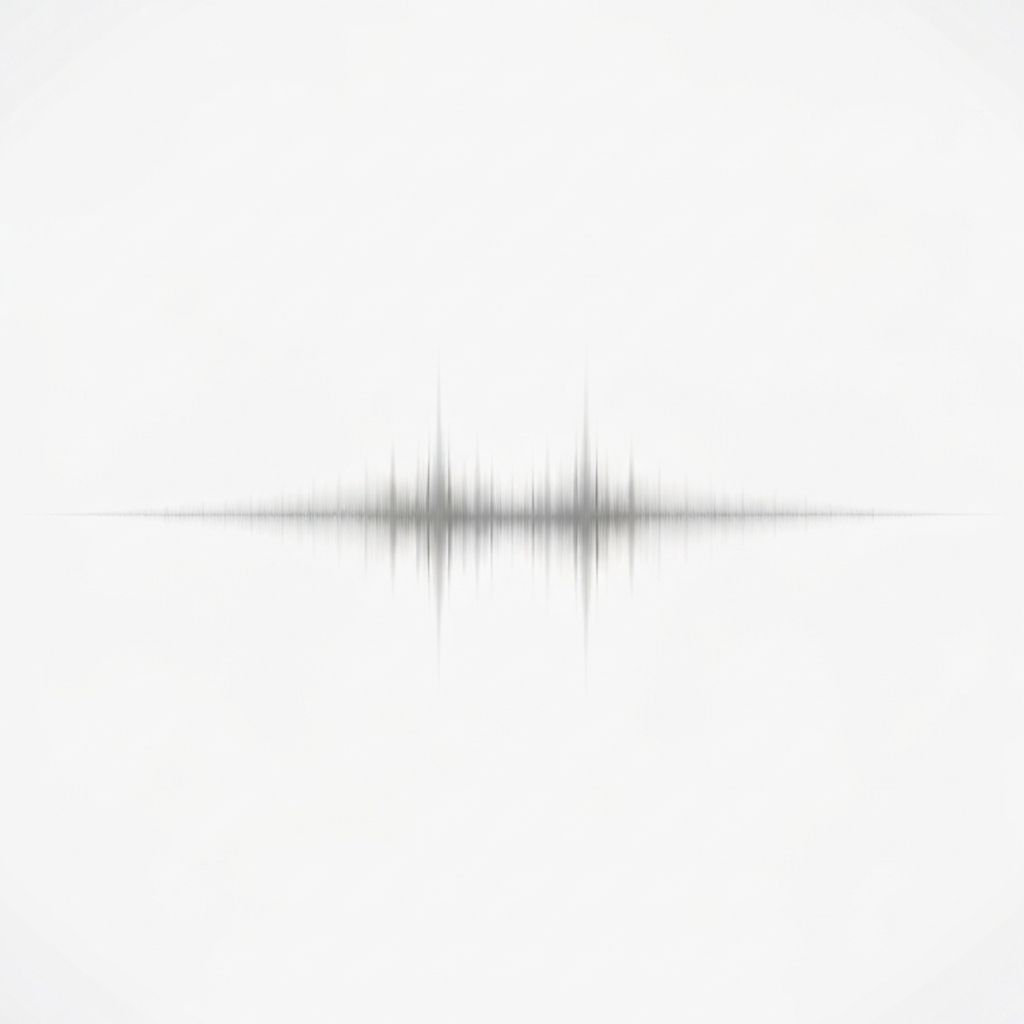 Subtle rhythmic signal pattern representing ghrelin